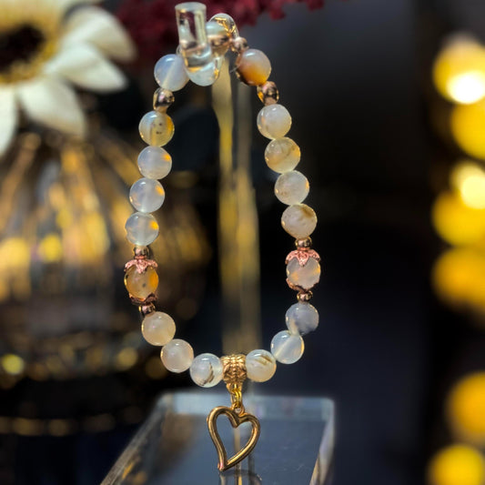 Flower Quartz Bracelet