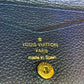 Authentic Louis Vuitton Empreinte Multicartes in Marine Rouge