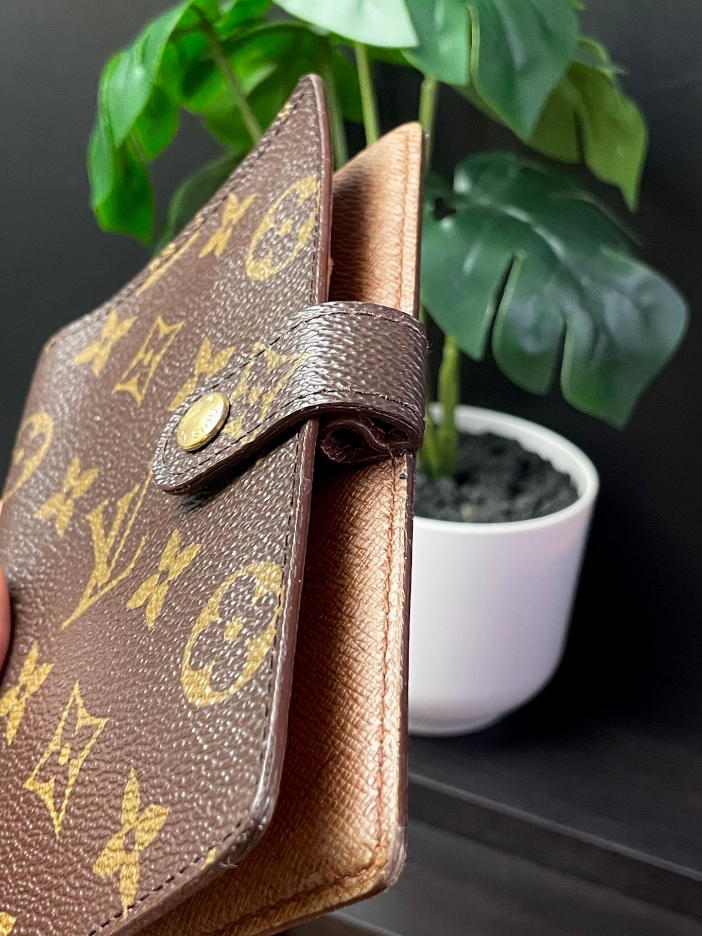 Authentic Louis Vuitton Monogram Agenda PM