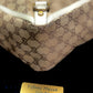 Authentic Gucci GG Abbey D-Ring Tote Bag in Beige