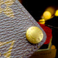 Authentic Louis Vuitton Monogram Porte Cartes Credit Pression Card Holder