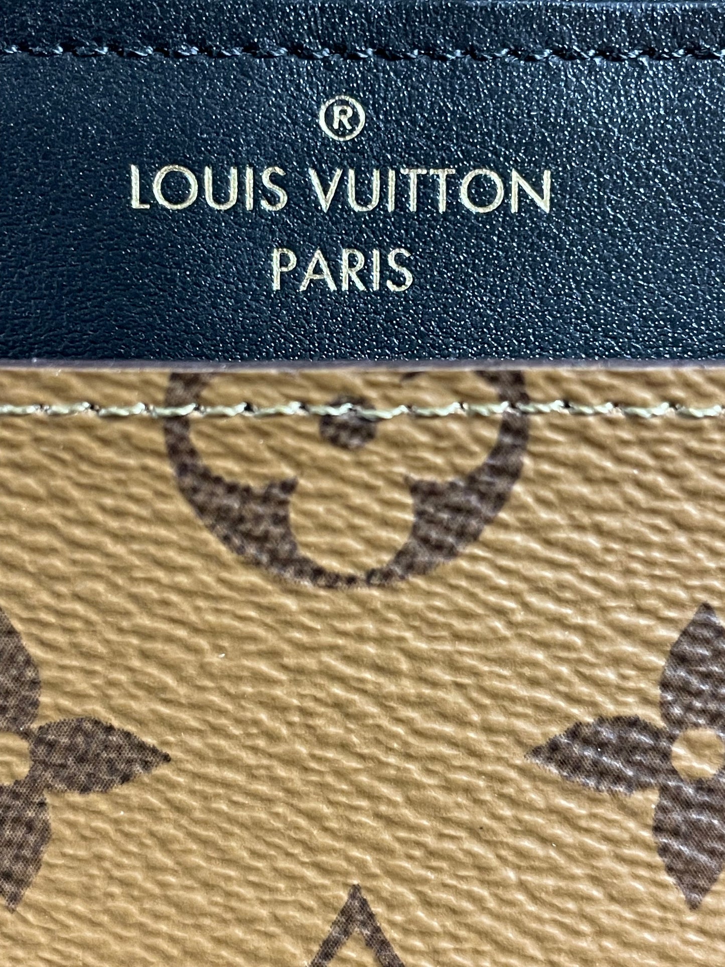 LOUIS VUITTON Reverse Monogram Slim Purse