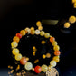 Golden Silk Jade Bracelet