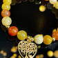 Golden Silk Jade Bracelet