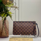 Authentic Louis Vuitton Damier Ebene Neverfull Pouch MM/GM