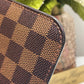 Authentic Louis Vuitton Damier Ebene Neverfull Pouch MM/GM