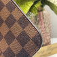 Authentic Louis Vuitton Damier Ebene Neverfull Pouch MM/GM