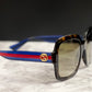 Authentic GUCCI Acetate Oversized Square Web GG0036S Sunglasses