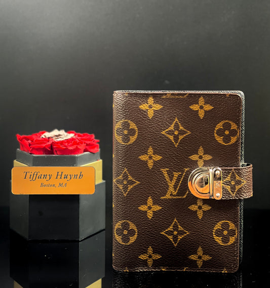 Authentic Louis Vuitton Koala Agenda PM in Black