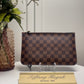 Authentic Louis Vuitton Damier Ebene Neverfull Pouch MM/GM