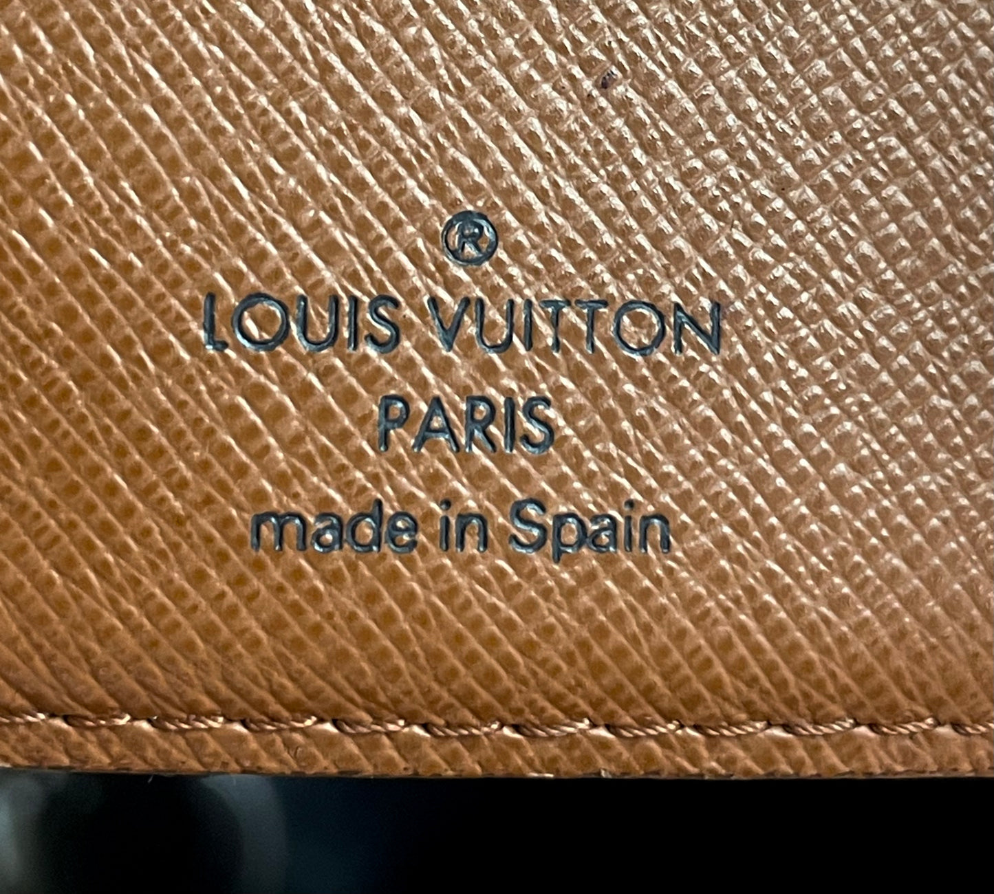 Authentic Louis Vuitton Monogram Agenda PM