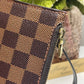 Authentic Louis Vuitton Damier Ebene Neverfull Pouch MM/GM