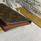 Authentic Louis Vuitton Monogram Porte-Cartes Credit Yen Checkbook Wallet