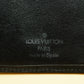 Authentic Black Epi Checkbook Cover