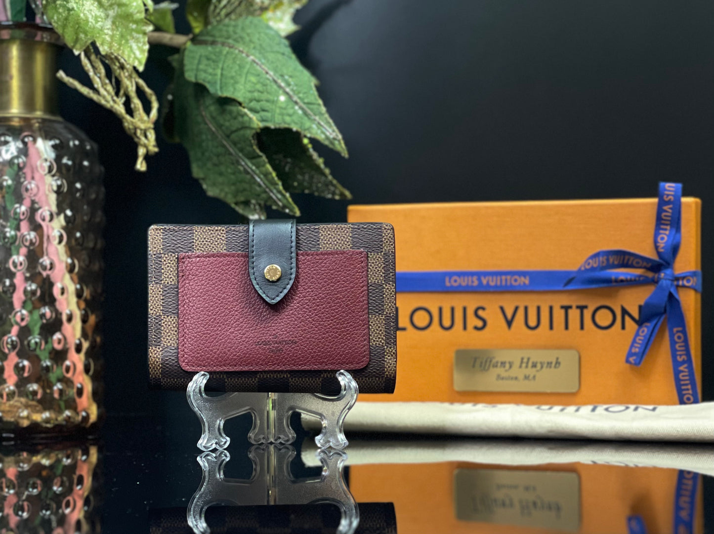 Buy Louis Vuitton Juliette Mono Coffee Wallet - Online