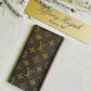 Authentic Louis Vuitton Monogram Porte-Cartes Credit Yen Checkbook Wallet