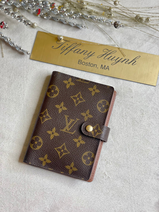 Authentic Louis Vuitton Monogram Agenda PM