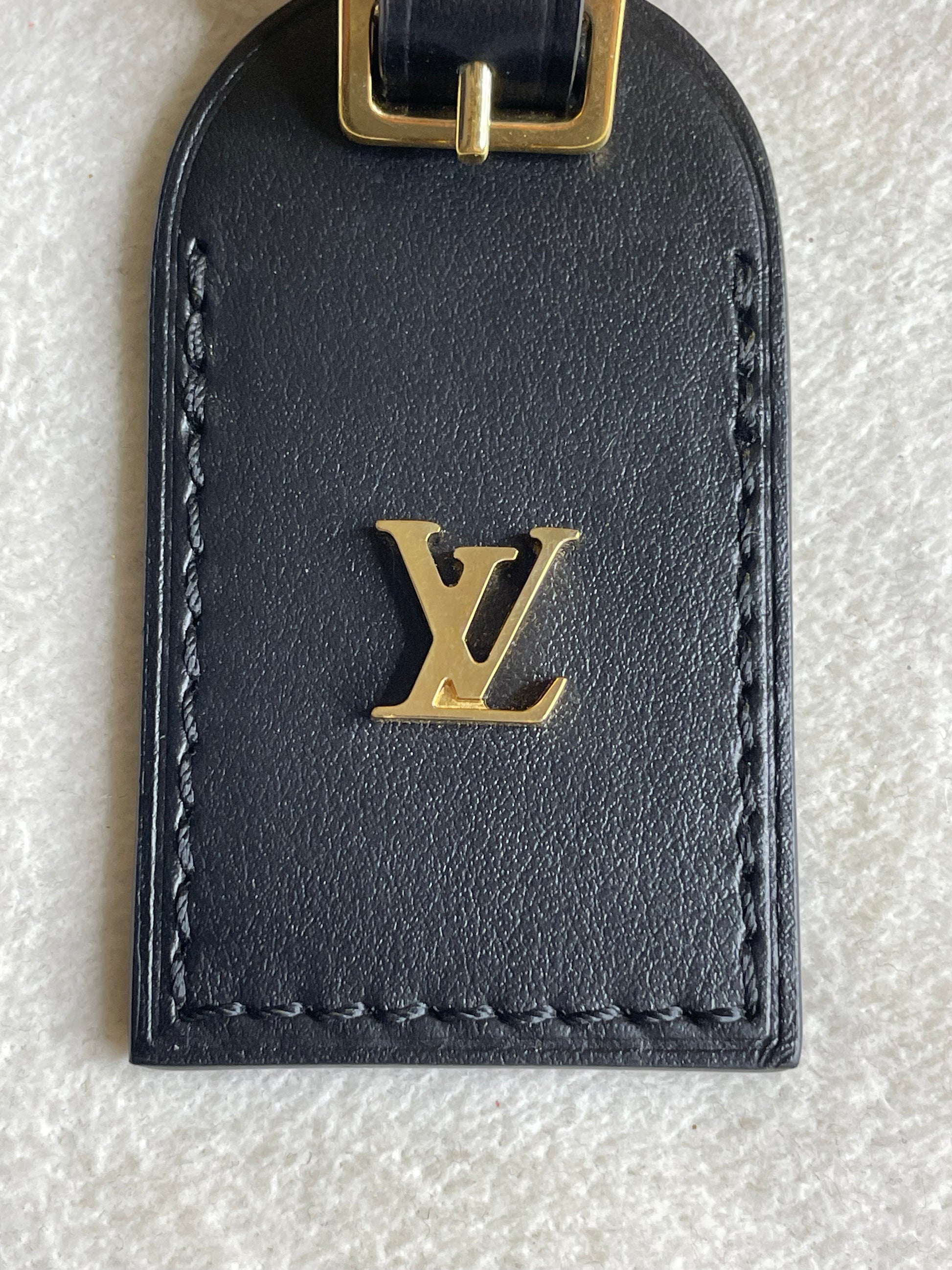 Authentic Louis Vuitton LV Luggage Tag